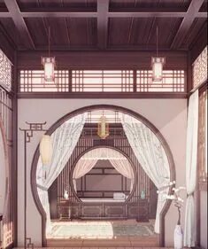 Red sakura mansion