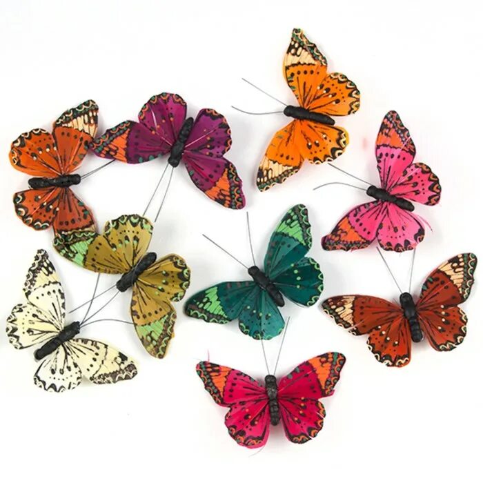 Купить бабочки с доставкой. Декоративные бабочки. Бабочки для флористики. Бабочка декоративная на прищепке. Бабочки в декоративно-прикладном искусстве.