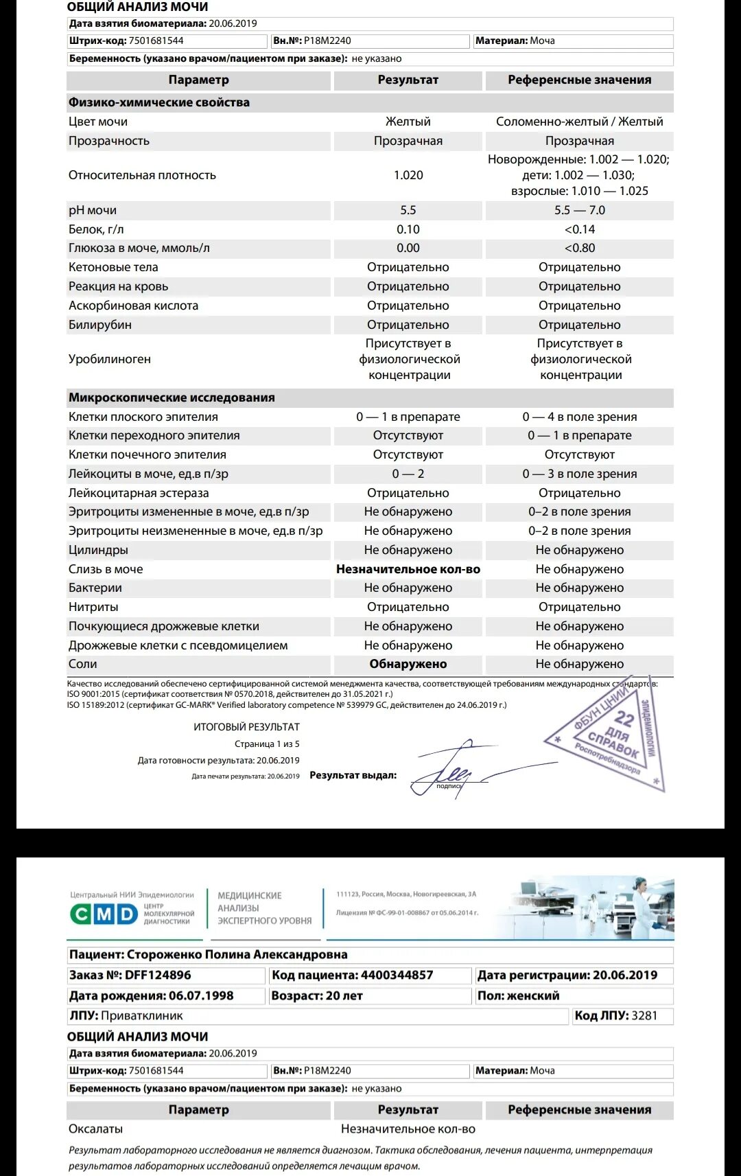 Цилиндры в анализе мочи. Уробилиноген в анализе мочи. ОАМ интерпретация результатов. Общий анализ мочи референсные значения.