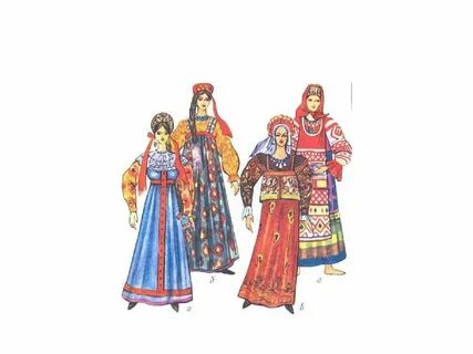 Беседа народный костюм