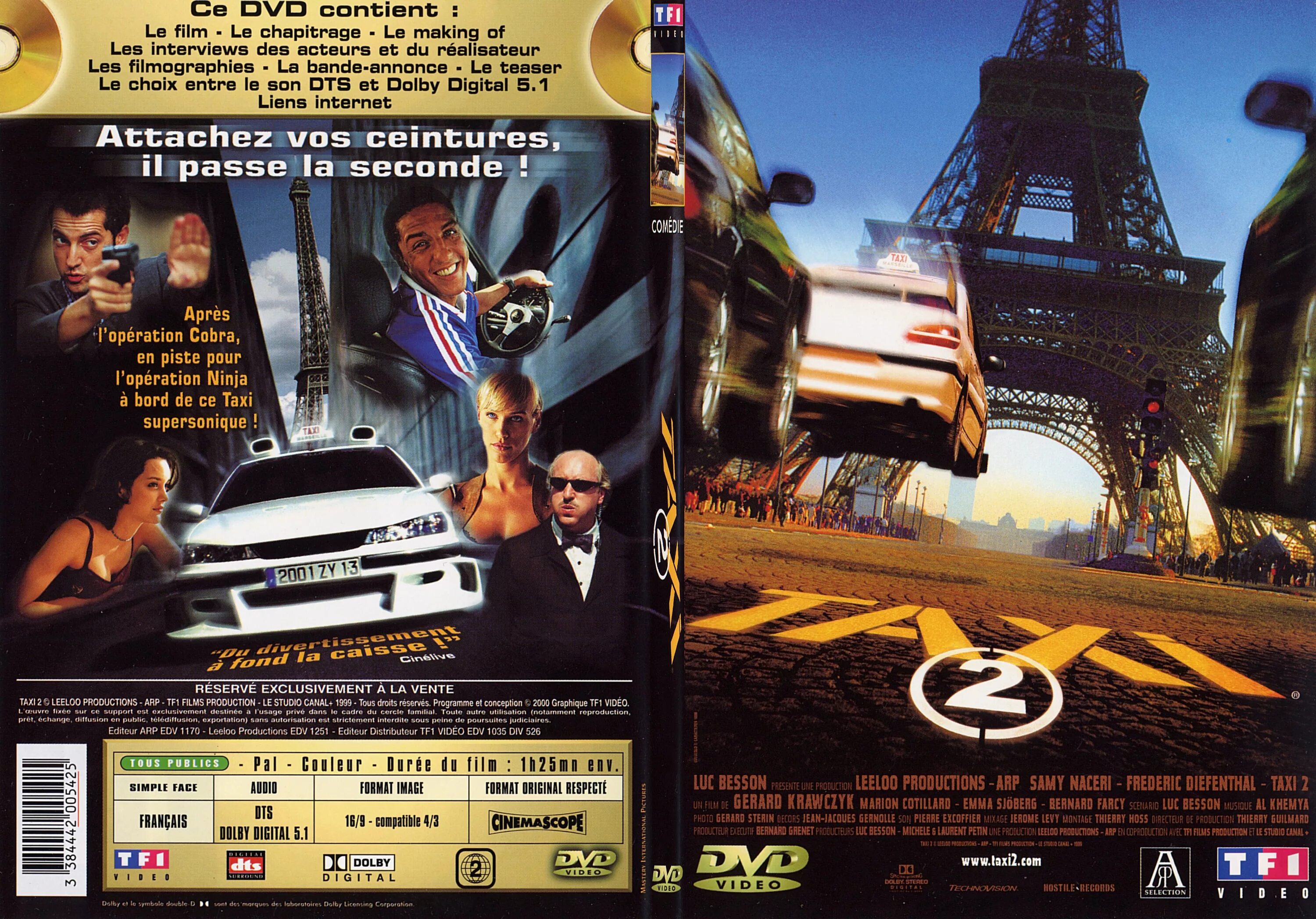 Такси 2 / Taxi 2 DVD. Такси 2 обложка Blu ray. Двд такси 2. Обложка двд такси 1.