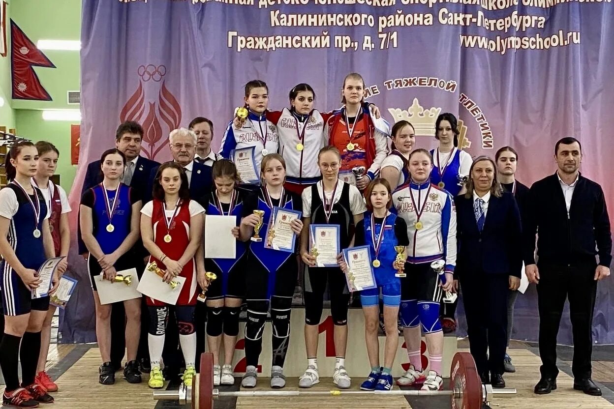 первенство санкт петербурга юношей и девушек