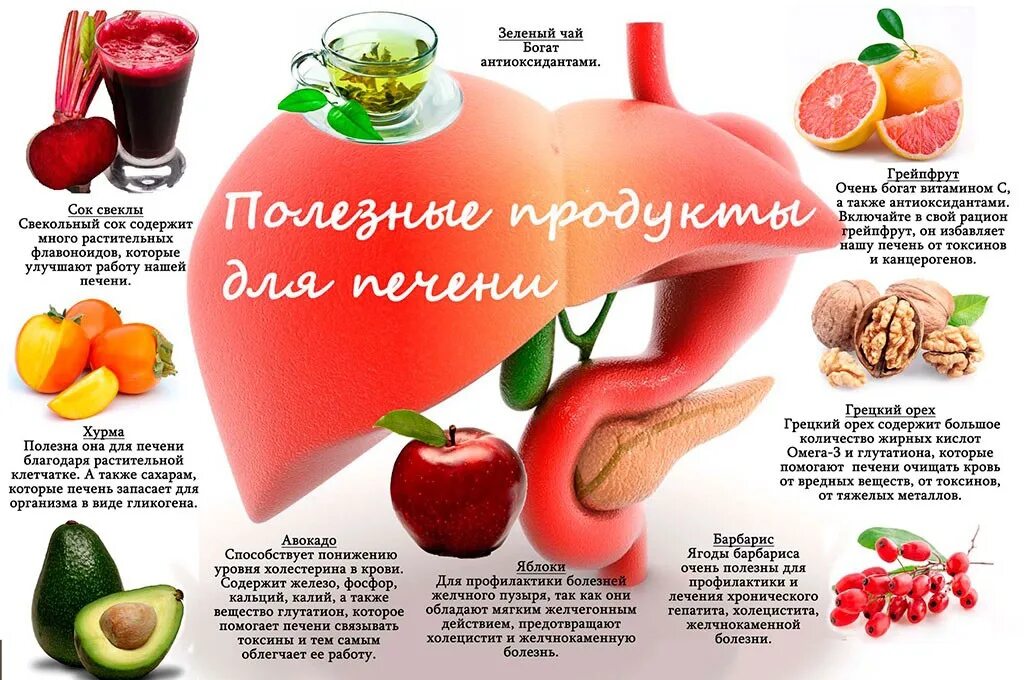 Что нужно пить для восстановления. Продукты для печени. Что полезно для печени. Полезная еда для печени. Продуктыполезныед япечени.