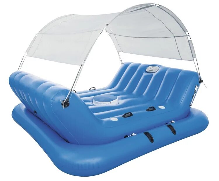 Надувной плот на воде. Надувной матрас tropical tahiti giant 6 person inflatable raft pool lake ocean floating island. надувной плот bestway тропический бриз 43105. bestway bestway надувной плотик. intex 58292eu.