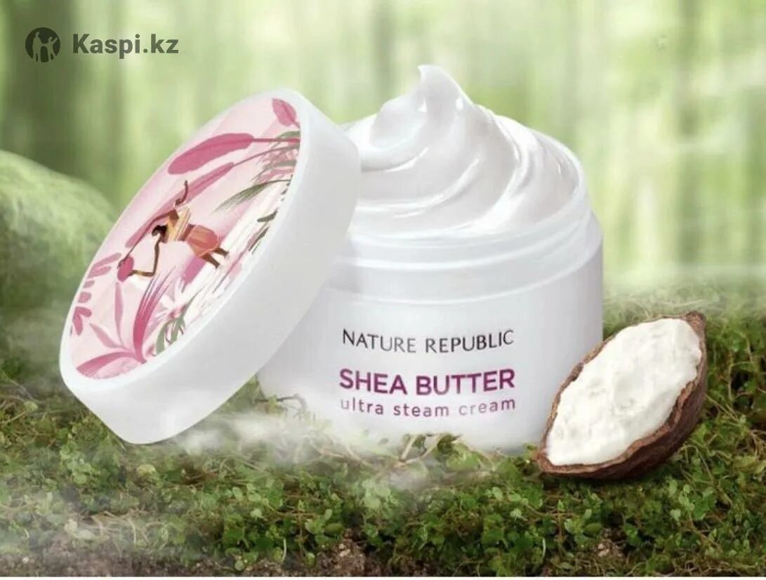 Крем с маслом ши отзывы. Nature republic shea butter moist steam cream 100. крем shea butter nature republic. крем для лица с маслом ши &quot;nature republic&quot; (100мл). nature republic shea butter steam cream fresh.