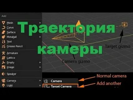 Как поворачивать камеру в блендере