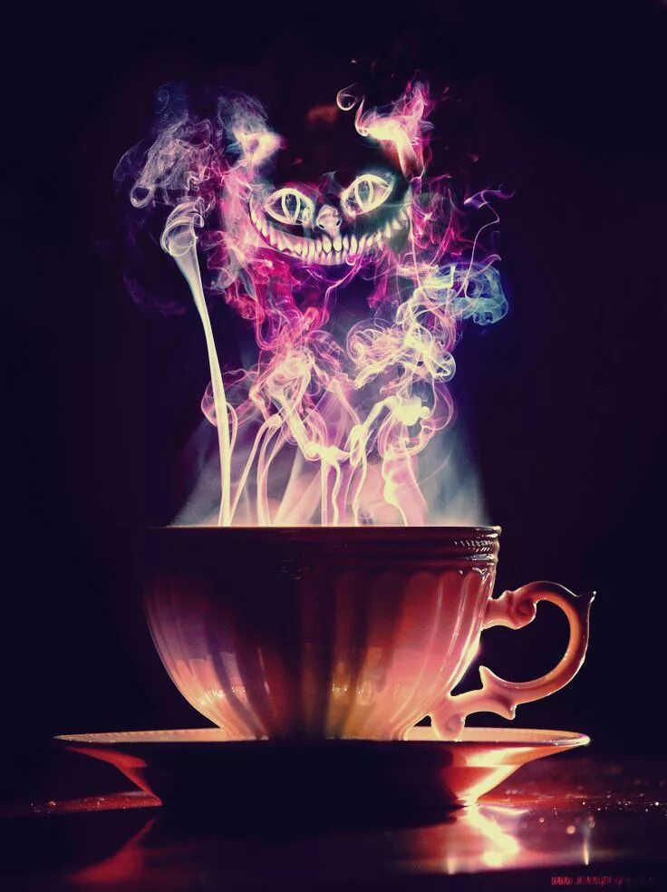Ужасный чай. Магический чай. Магическое утро. Волшебство утра. Чаепитие фэнтези.