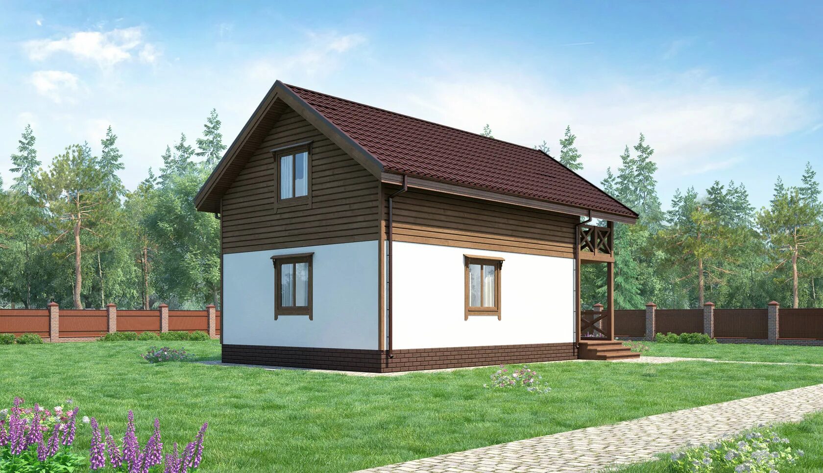 каркасный дом под ключ ижевск