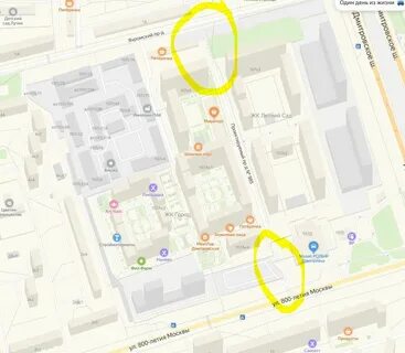Береговой проезд на карте