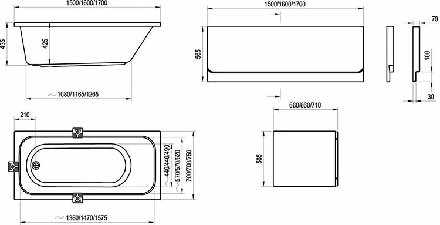 Ravak 10 170х75. Акриловая ванна Ravak Chrome 170х75 c741000000. Акриловая ванна Ravak Chrome 170x75. Ravak Domino 170х75.