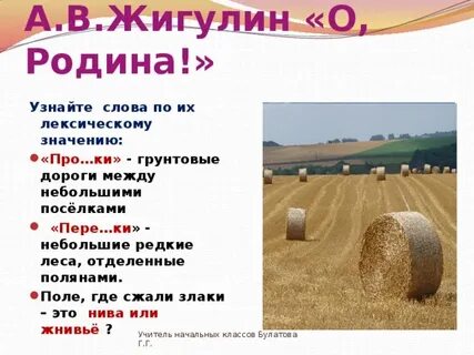 Жигулин стихи о родине