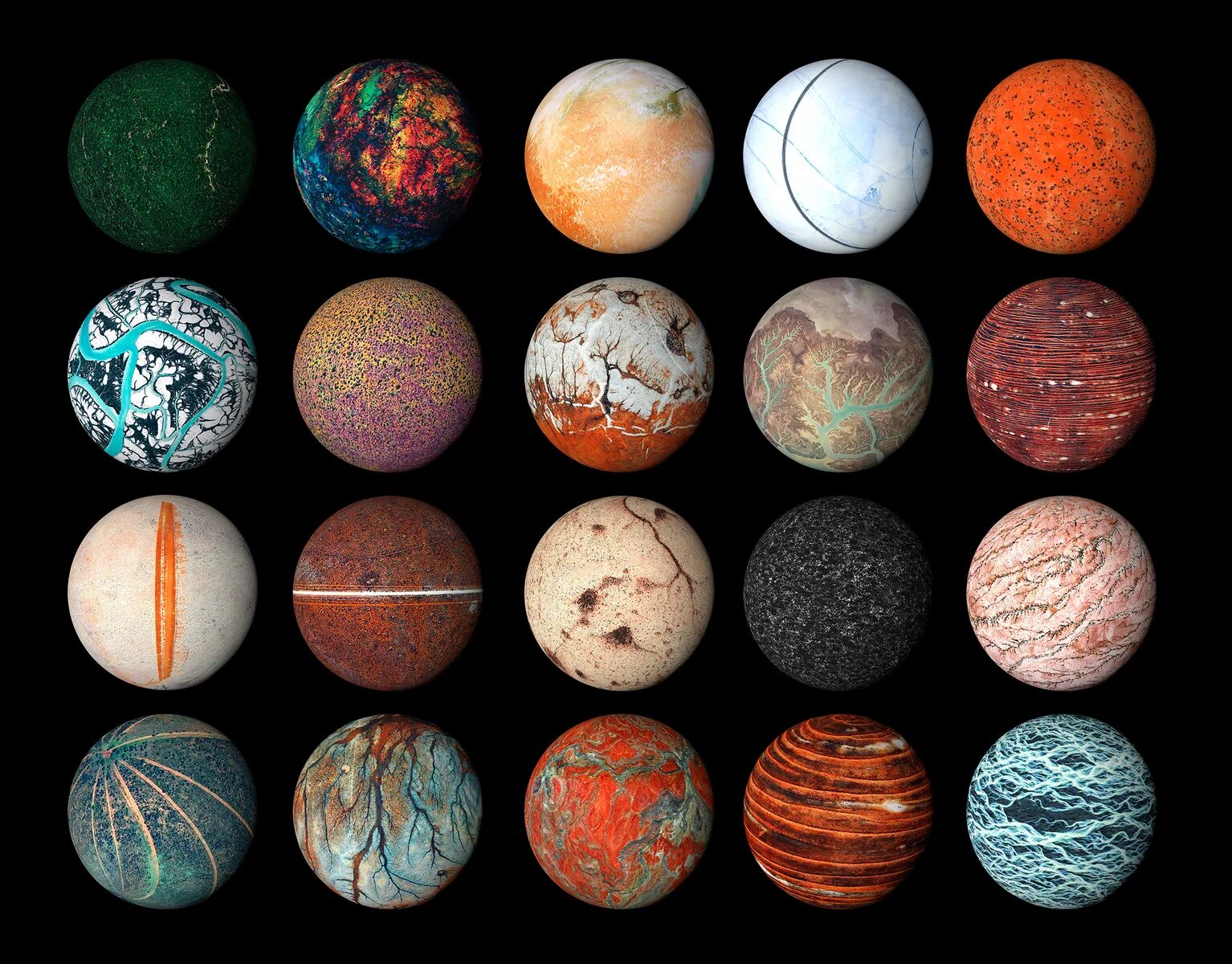 Что есть космосе название. Разноцветная Планета. Разные планеты. Планеты солнечной системы. Космос планеты.