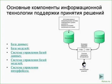 Элементы системы обработки