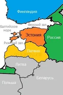 Ленинградская область граничит с эстонией и