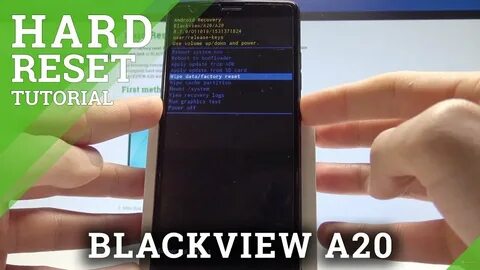 Как сбросить до заводских настроек blackview