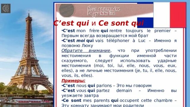 C'est ce sont во французском. Sont во французском языке правило. Обороты c'est ce sont. Ce sont c'est разница.