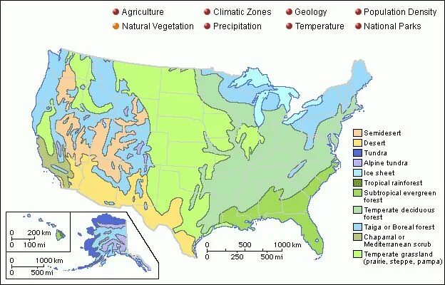 Vegetation and soils. Usa agricultural zoning map. with its mild climate and soils, the united kingdom has a diverse pattern of natural vegetation..