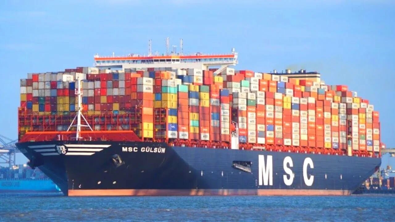 Msc 18. Контейнеровоз msc gülsün. контейнеровоз в мире – msc gülsün.. контейнеровоз гулсун. самый большой контейнеровоз в мире 2025.