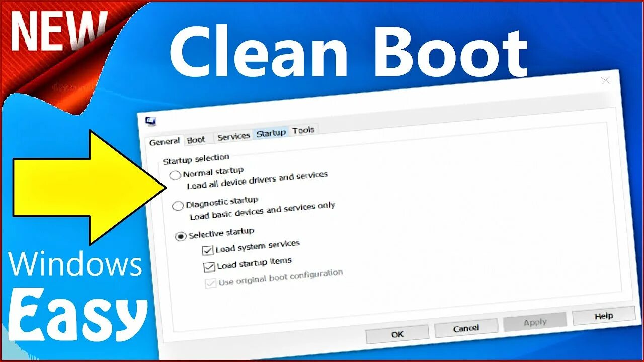 Windows clean boot roblox