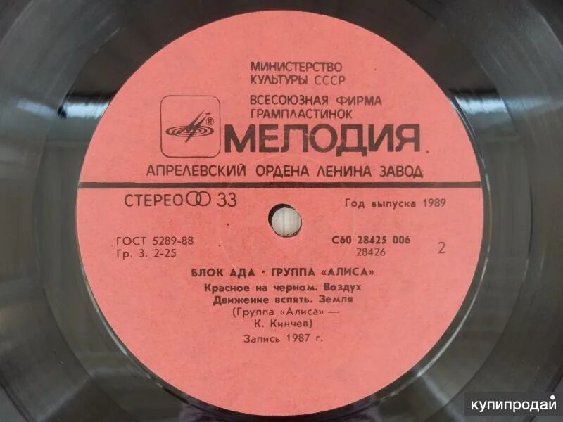 Запись 1987. Запись 1987