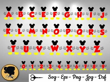 Disney Alphabet, Mickey Font, Mickey Mouse Letters, Mickey Mouse Clubhous.....