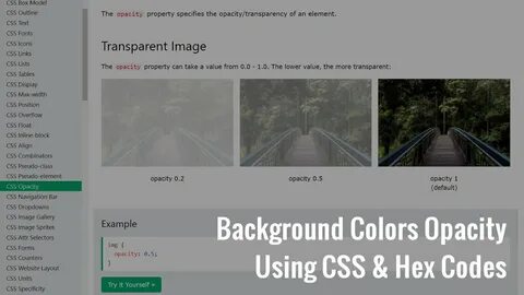 Html div background color