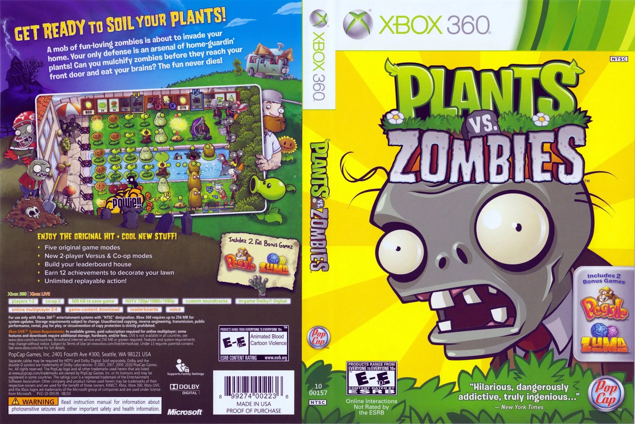 Сколько игр зомби против растений. Plants vs. zombies хбокс 360. растения против зомби на xbox 360. диск plants vs zombies 1 xbox 360. plants vs zombies xbox 360 обложка диска.