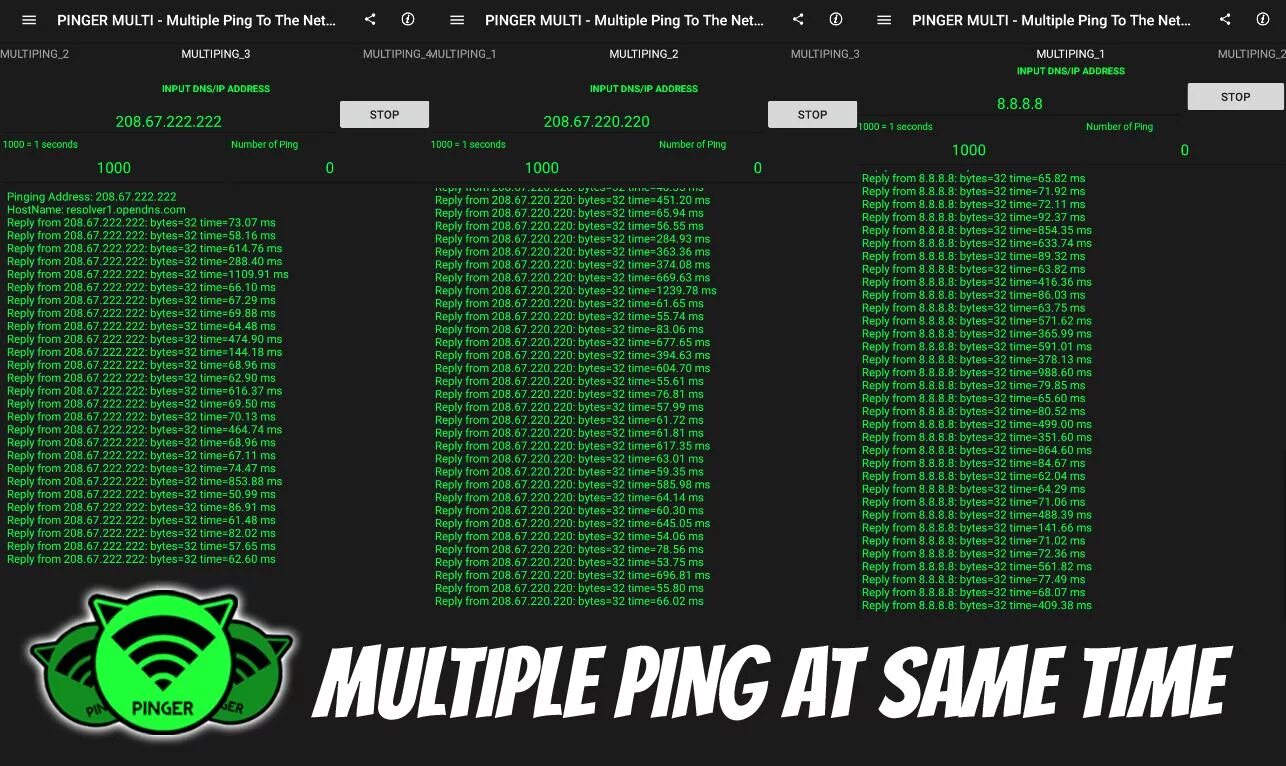 MULTIPING. Программа Ping. Приложение Ping для андроид. Пинг игры андроид