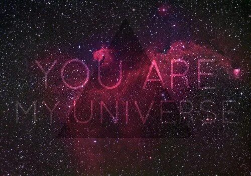 Space here. You are my Universe. You my Space. Galaxy слово. You are my Space.