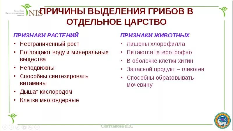 Почему выделяются