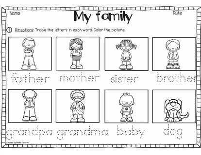 Family worksheets