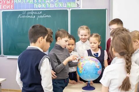 Учитель на экскурсии