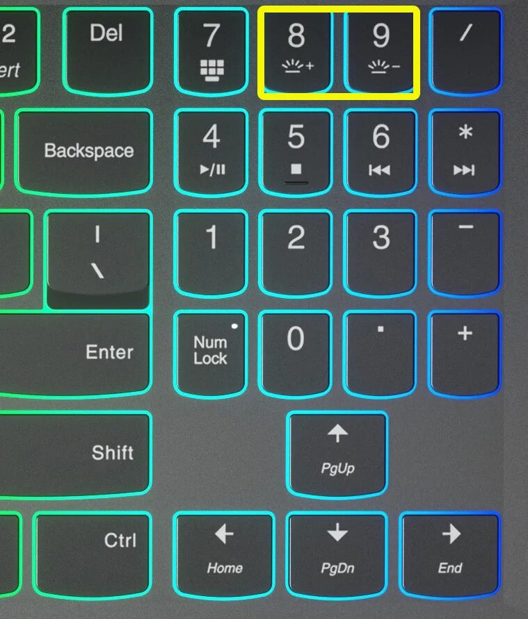 Комбинация клавиш для подсветки клавиатуры. Кнопка подсветки клавиатуры на ноутбуке. Отключить подсветку кнопок