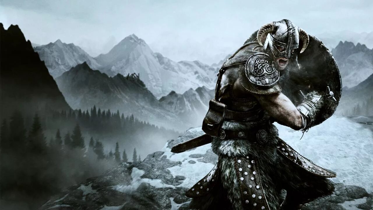 The elder scrolls skyrim на андроид. Скайрим довакин. локи вальхалла. the elder scrolls v: skyrim постер. довакин норд.