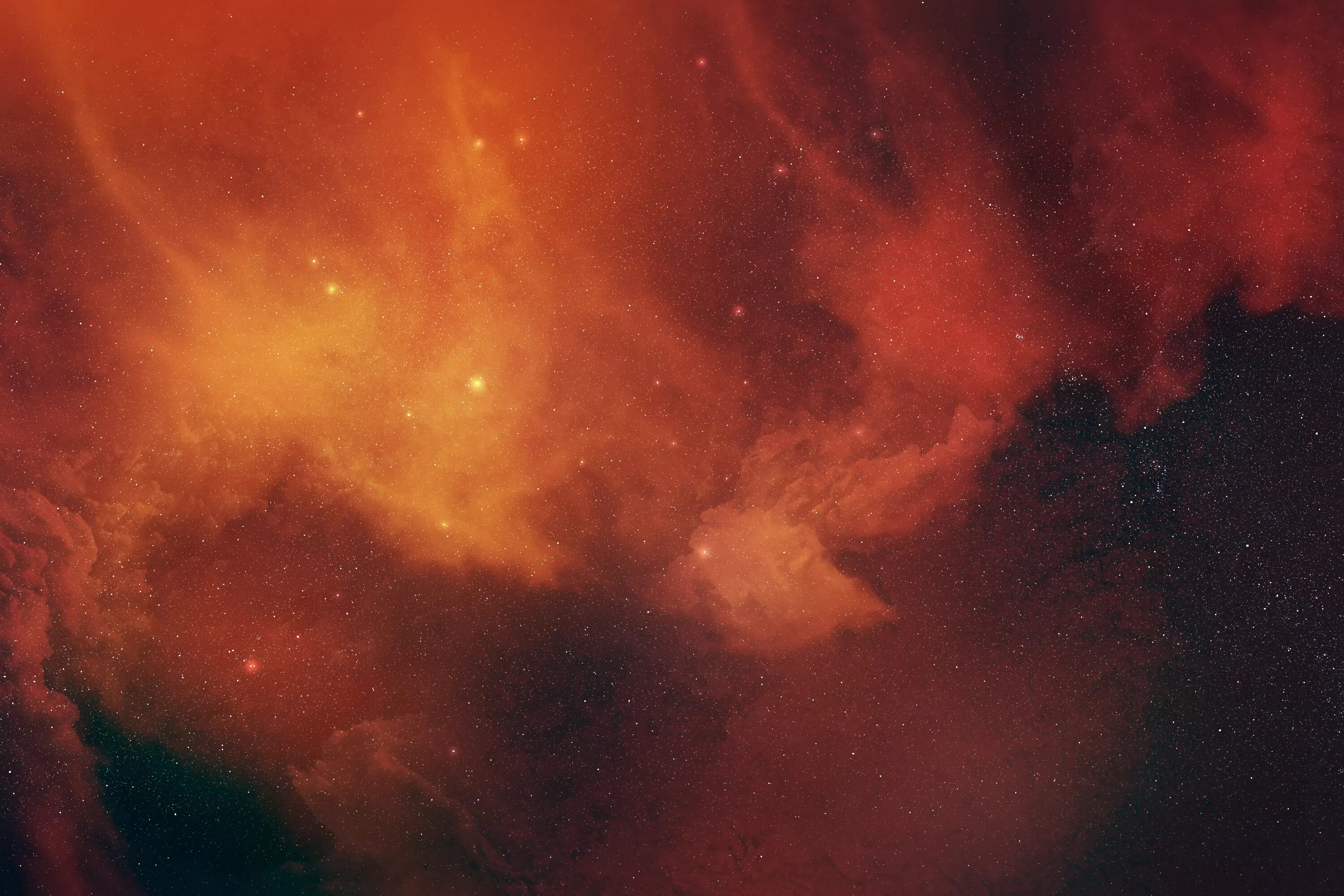 Оранжевый космос. Рыжий космос. Коричневый космос. Космос текстура. Изображение 2000 2000 пикселей