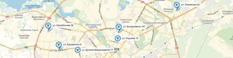 Тимирязева 118 минск на карте