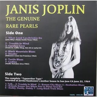The genuine rare pearls by Janis Joplin, LP with ald93 - Ref:116007056.