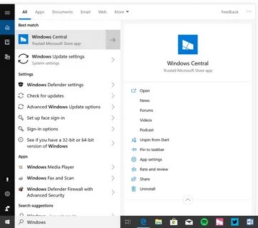Новые приложения windows 10