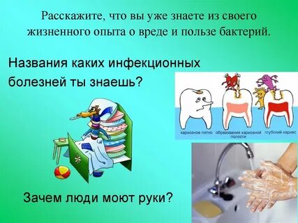 Вред приносимый бактериями