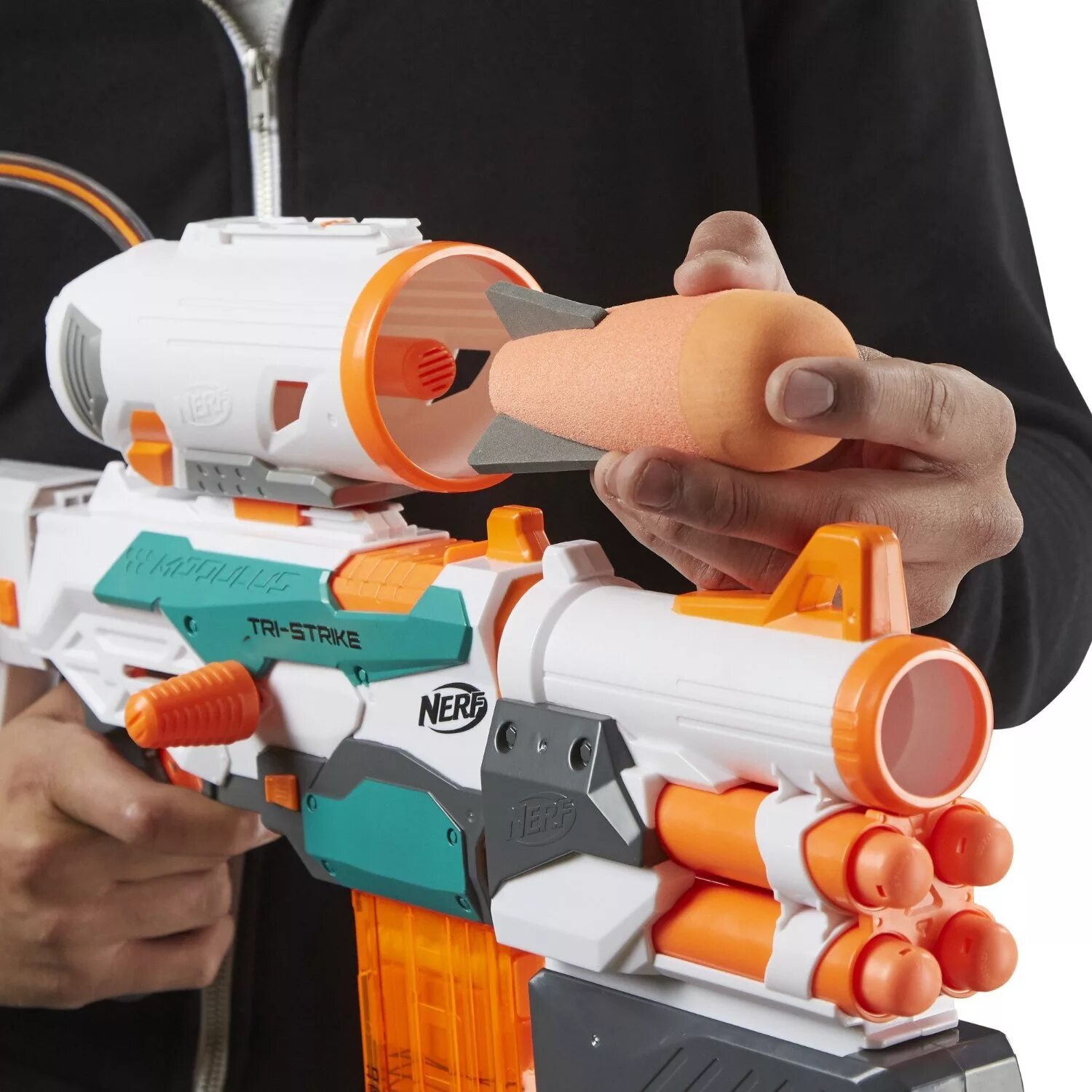 Nerf modulus. Бластер НЕРФ Модулус. НЕРФ Модулус три страйк. Бластер нёрф Модулус "три-страйк". Nerf Modulus tri-Strike, b5577.