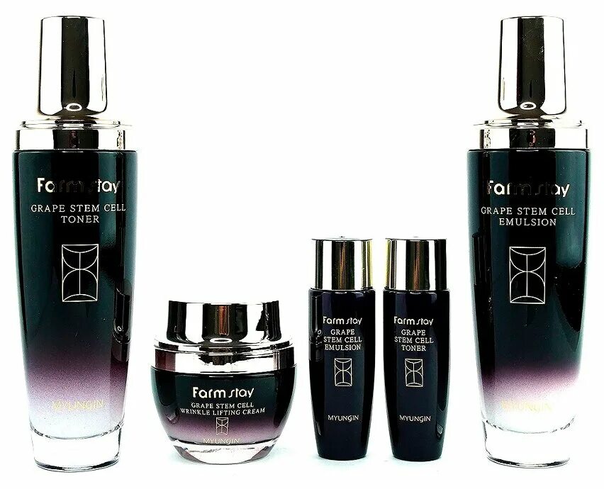 Grape stem cell. Farm stay grape stem cell skin care 3 set. корейская косметика farm stay grape stem cell. farmstay 5set grape stem cell skin. тонер farm stay grape stem cell.