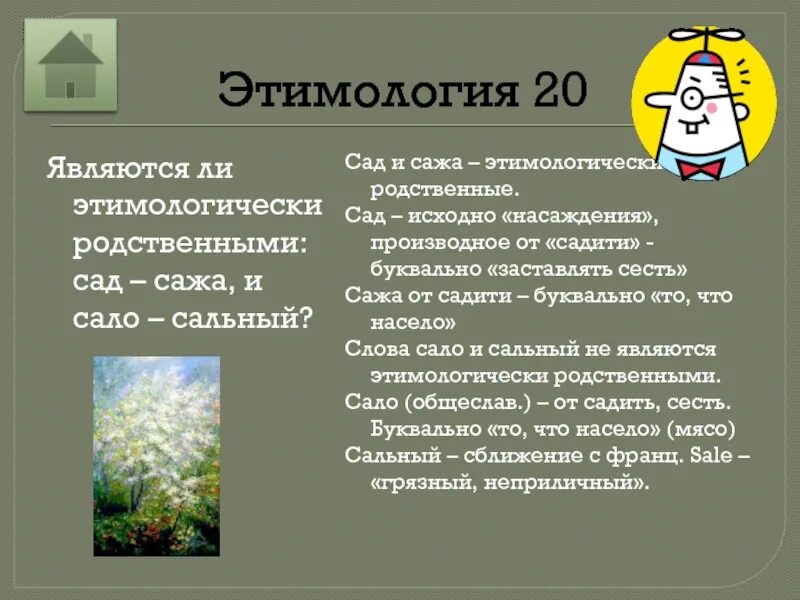 Другое значение слова сад. Этимологически родственные. Этимологически родственные слова. Сад родственные. Родственные слова сад.