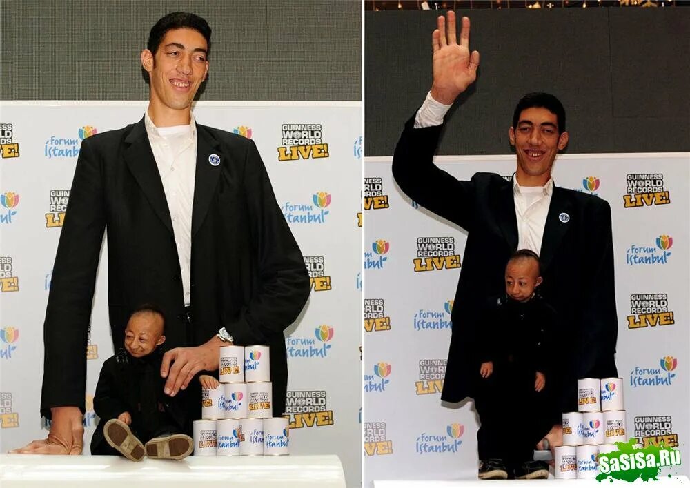 Какой самый главный человек в мире. Самый маленький и самый большой человек в мире. Самый высокий и маленький человек в мире. Самый высокий человек в мире и самый маленький человек в мире.