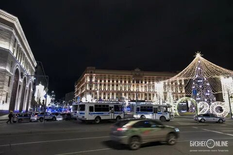 Лубянка зимой