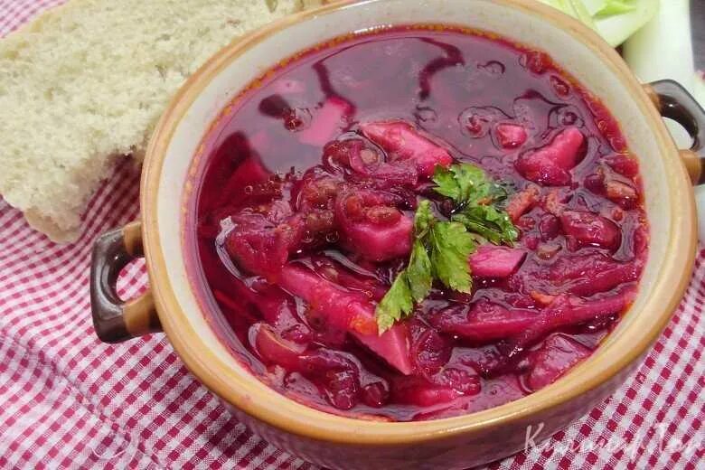 Свекольник горячий - рецепт как вкусно приготовить свекольник горячий Пошаговые 