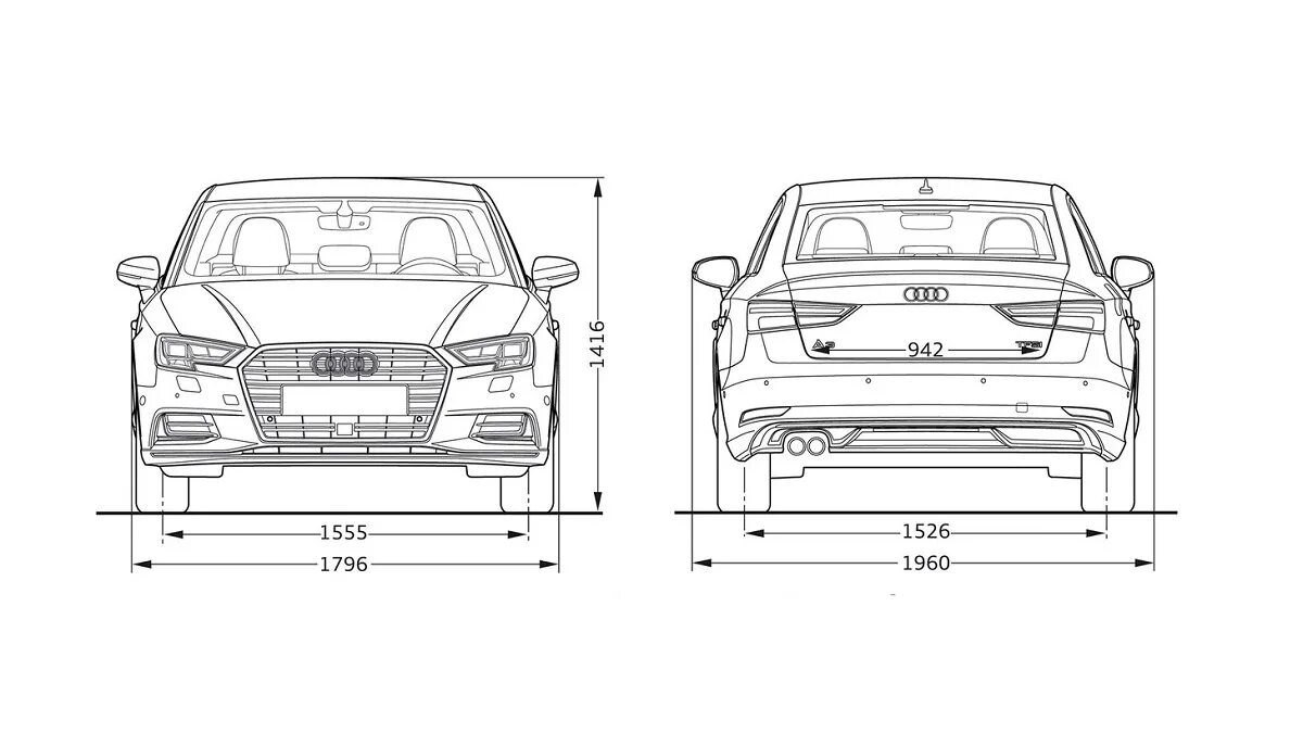 Габариты ауди. Габариты Ауди а3 хэтчбек. Габариты Ауди а3 седан. Ауди а3 седан 2013 габариты. Габариты Ауди а3 седан 2014.