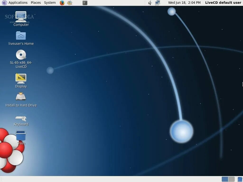 Linux live cd. Scientific linux. linux 6. sl linux. live cd linux.