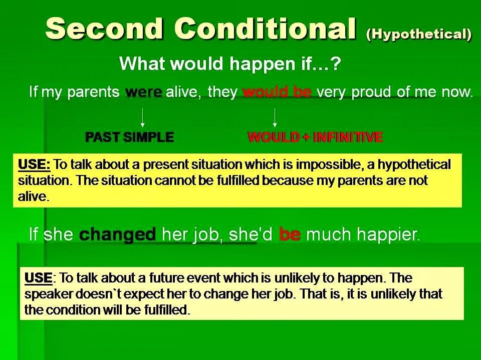 Condition meaning. Second conditional. Second conditional правило. Second conditional примеры. Second conditional образование.