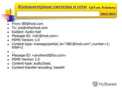 Content type message