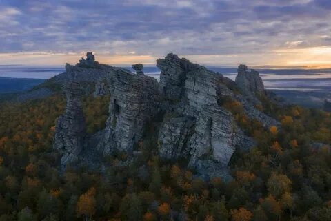 Уральские горы каменный